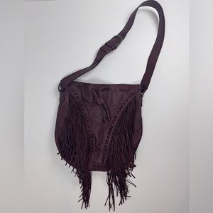 Free People Amarillo Tote Bag Plum